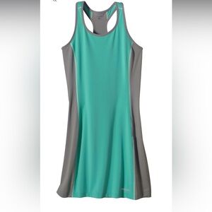 Patagonia Medium Athletic Racerback Dress W’s‎ All Weather Gorpcore Green Gray